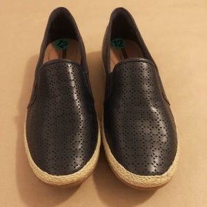 Clark’s Danielle Molly Navy Leather Shoe